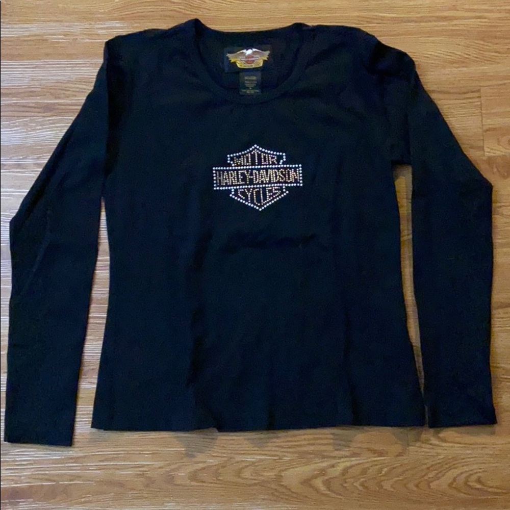 T-shirt-long sleeve - size M - Harley Davidson